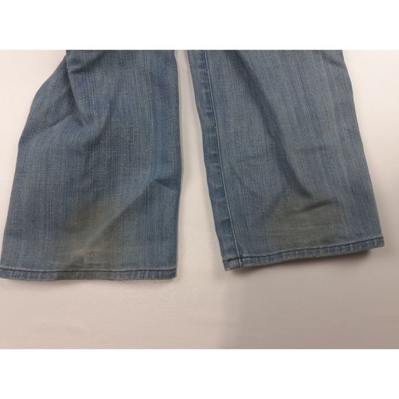 EARNEST SEWN USA STRAIGHT LEG DISTRESSED JEANS - Picture 5 of 6